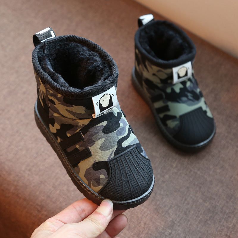 Camouflage soft bottom children's shoesCamouflage Soft Bottom Children's Shoes
Step up your little one's style with these trendy camouflage soft bottom shoes. Designed for comfort and durability, these shChildren's shoesPlush Fashions ShopPlush Fashion ShopCamouflage soft bottom children'