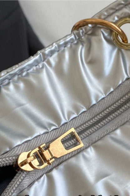 Ladies Bubble Texture Chain Handbag