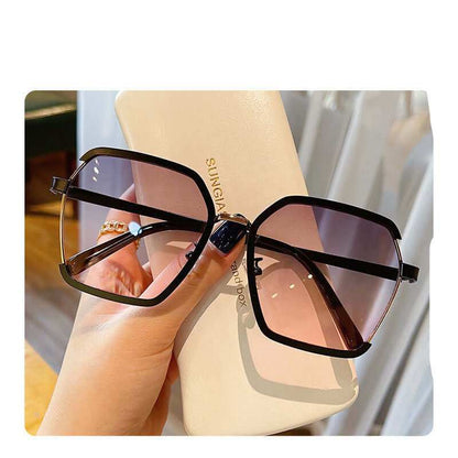 Vintage Half-Frame SunglassesExperience the vintage charm and style of our Half-Frame Sunglasses! Made with high-quality metal, these shades provide both sun protection and a touch of elegance. SunglassesPlush Fashions ShopPlush Fashion Shop