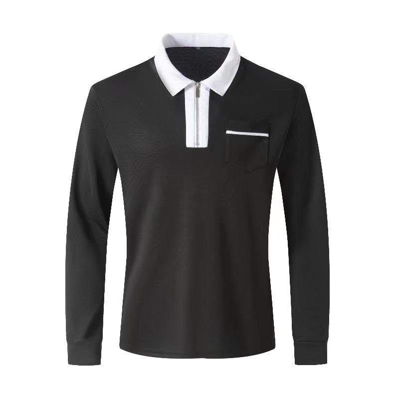 Men's Zip Up Casual Cotton Sports Shirts with Collar - 2024 Long SleevExperience style and comfort with our 2024 Autumn Mens Long Sleeve Zipper Polo Shirts! Unique design with zippered decorations, made from good quality cotton blend fShirtPlush Fashions ShopPlush Fashion Shop