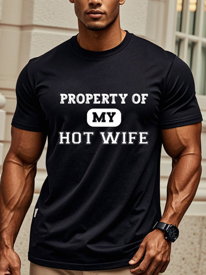 Property Of My Hot Wife Shirt For Husbands - Plush Fashion Shop