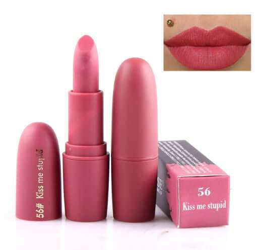 Lipstick matte moisturizing lipstick lasts without fadingExperience long-lasting color and nourished lips with our matte moisturizing lipstick! Say goodbye to constant touch ups and fading, and hello to a vibrant, bold pouLip StickPlush Fashions ShopPlush Fashion Shop