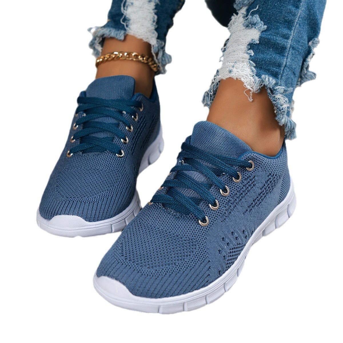 Fashion Blue Running Soft Bottom Comfortable Women's ShoesDiscover the perfect blend of style and comfort with our Fashion Blue Running Soft Bottom Comfortable Women's Shoes. Designed for universal sports and made with meshsneakersPlush Fashions ShopPlush Fashion Shop