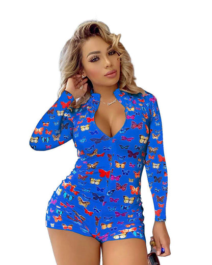 V-neck Printed Sheath Skirt Long Sleeve JumpsuitElevate your style with our V-neck Printed Sheath Skirt Long Sleeve Jumpsuit. Available in white, pink, black, and blue, this skirt style jumpsuit features a flatter2 piece setPlush Fashions ShopPlush Fashion Shop