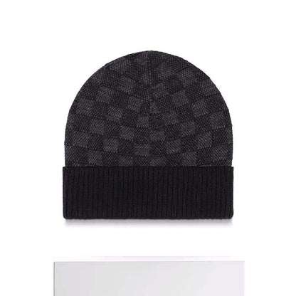 Chessboard Plaid Knitted Hat For WomenStay warm and stylish this winter with our Chessboard Plaid Knitted Hat for women! Made with high-quality cotton polyester using knitting technology, this dome-styleHatPlush Fashions ShopPlush Fashion Shop