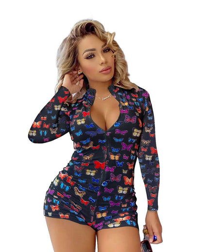 V-neck Printed Sheath Skirt Long Sleeve JumpsuitElevate your style with our V-neck Printed Sheath Skirt Long Sleeve Jumpsuit. Available in white, pink, black, and blue, this skirt style jumpsuit features a flatter2 piece setPlush Fashions ShopPlush Fashion Shop