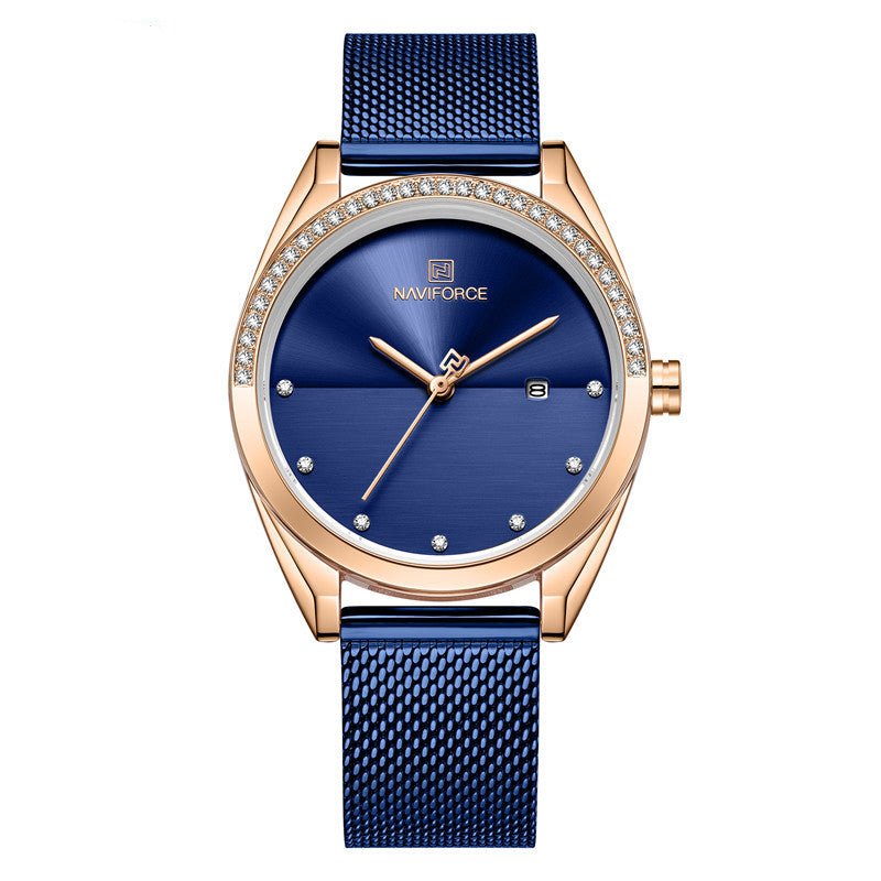 Waterproof Calendar Women Quartz WatchBe ready for anything with this waterproof women's watch! Its stylish design features a durable mineral reinforced glass mirror and a handy calendar with world time Ladies watchPlush Fashions ShopPlush Fashion ShopWaterproof Calendar Women Quartz Watch