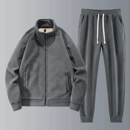 Men's Fleece Thickened Warm Casual Sports SetStay warm and stylish with our Men's Fleece Thickened Warm Casual Sports Set. Available in gray or black suit options with shoulder bag, this set features long sleevMen's FleecePlush Fashions ShopPlush Fashion Shop