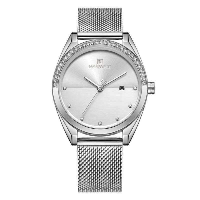 Waterproof Calendar Women Quartz WatchBe ready for anything with this waterproof women's watch! Its stylish design features a durable mineral reinforced glass mirror and a handy calendar with world time Ladies watchPlush Fashions ShopPlush Fashion ShopWaterproof Calendar Women Quartz Watch