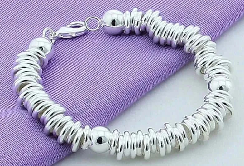 New Arrival 925 Silver Color Charm Cuff Bangle For WomenIntroducing our New Arrival 925 Silver Color Charm Cuff Bangle, designed specifically for women. Add a touch of elegance and style to any outfit with this bangle. CrBraceletPlush Fashions ShopPlush Fashion Shop