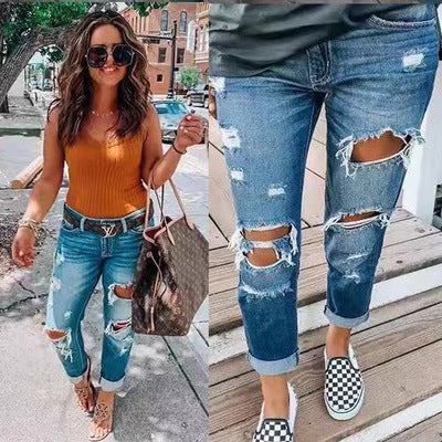 Low Waist JeansGet ready to rock your style with our 10 Celebrities Who Nailed the Low Waist Jeans Trend! Made with high-quality denim fabric, these pencil pants/foot pants featureJeansPlush Fashions ShopPlush Fashion Shop