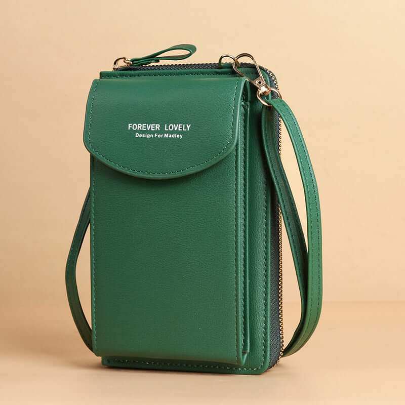 Women Mobile Phone Crossbody Large Wallet Shoulder BagThis crossbody bag is a versatile and stylish accessory for daily use. With its synthetic leather lining and PU leather material, it offers durability and a touch of0Plush Fashions ShopPlush Fashion Shop