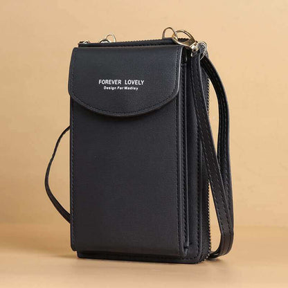 Women Mobile Phone Crossbody Large Wallet Shoulder BagThis crossbody bag is a versatile and stylish accessory for daily use. With its synthetic leather lining and PU leather material, it offers durability and a touch of0Plush Fashions ShopPlush Fashion Shop