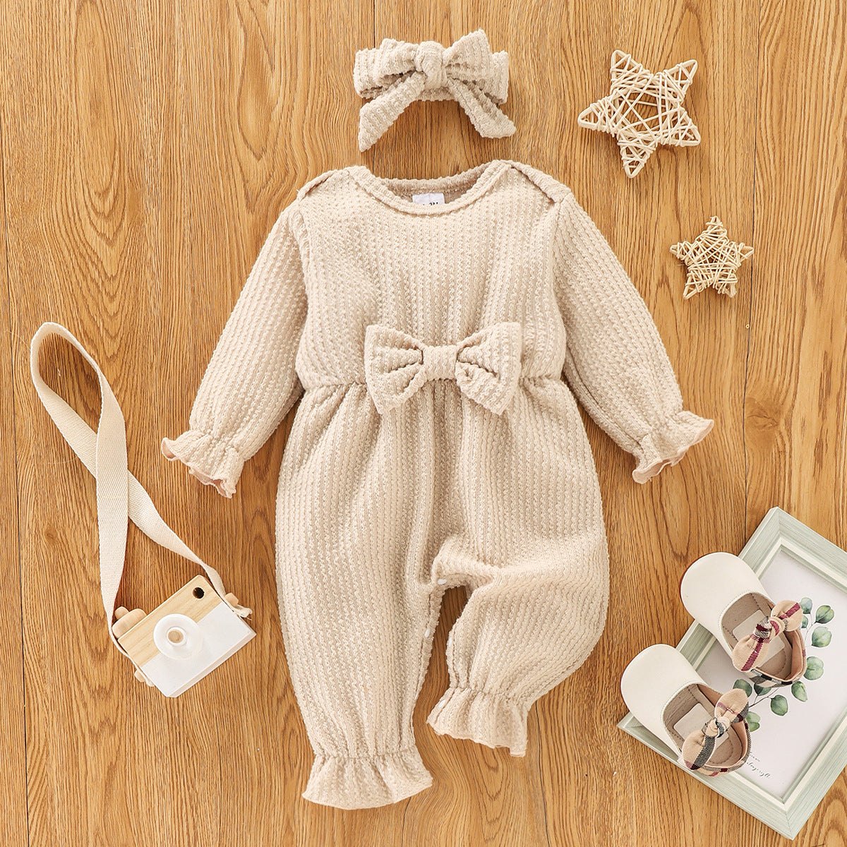 New Autumn Butterfly Long sleeve Infant romperIntroducing our New Autumn Butterfly Long sleeve Infant romper - the perfect blend of style and comfort for your little one! Made with soft and durable polyester fibInfant clothsPlush Fashions ShopPlush Fashion Shop