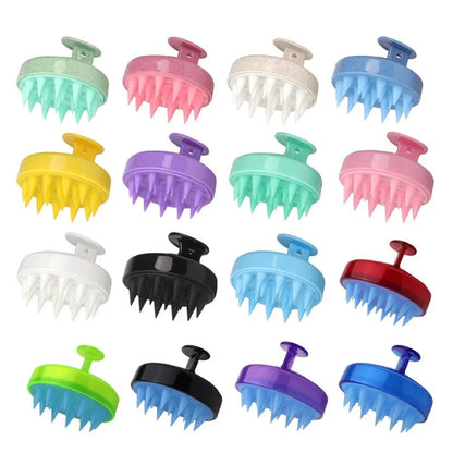 Silicone Shampoo Brush Head Scalp Massage CombExperience a deep cleanse with our Silicone Shampoo Brush Head! Its extended handle gently massages the scalp, reducing fatigue and promoting relaxation. Made with hHair carePlush Fashions ShopPlush Fashion ShopSilicone Shampoo Brush Head Scalp Massage Comb