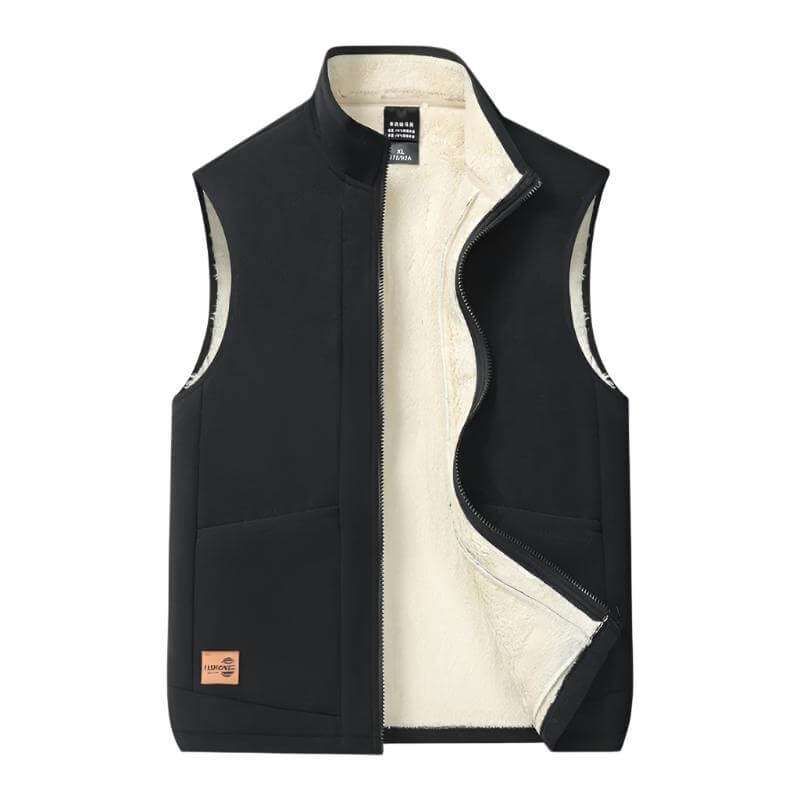 Men's Wool Winter Vest Thermal Vest - Plush Fashion Shop #