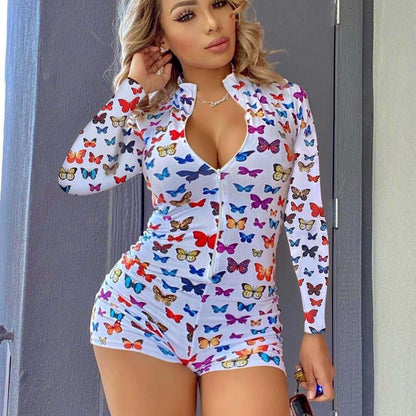 V-neck Printed Sheath Skirt Long Sleeve JumpsuitElevate your style with our V-neck Printed Sheath Skirt Long Sleeve Jumpsuit. Available in white, pink, black, and blue, this skirt style jumpsuit features a flatter2 piece setPlush Fashions ShopPlush Fashion Shop