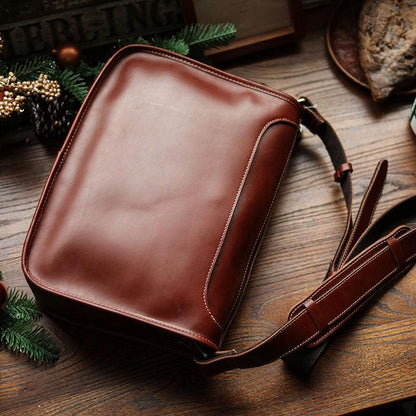 Mens Handmade Leather Casual Crossbody BagIndulge in practical luxury with our Mens Handmade Leather Casual Shoulder Crossbody Bag. Made from premium cowhide, this fashionable and simple bag features a solidCross body bagsPlush Fashions ShopPlush Fashion ShopMens Handmade Leather Casual Crossbody Bag