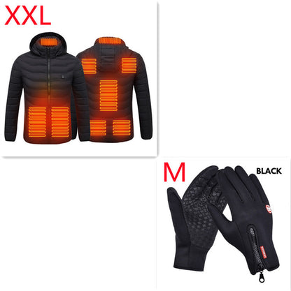 New Heated Coat USB Electric Thermal Winter Clothing