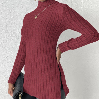 Women's Turtleneck Pullover Clothing SweaterElevate your winter wardrobe with our Women's Turtleneck Pullover Sweater! Crafted from luxurious flower gray velvet, this sweater offers cozy warmth and a touch of ShirtsPlush Fashion ShopPlush Fashion ShopTurtleneck Pullover Clothing Sweater