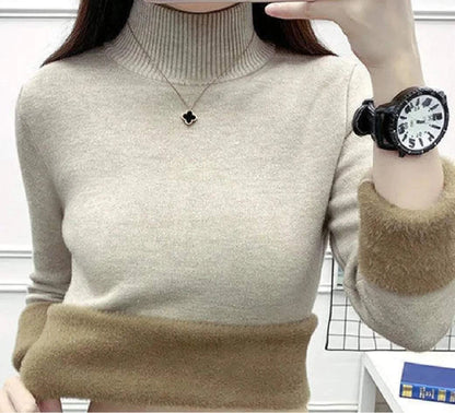 Women Elegant Thick Lined Warm SweaterIndulge in luxurious warmth with our Women Elegant Thick Lined Warm Sueter. Stay cozy and stylish with its elegant design and thick lining. Experience ultimate comfosweatersPlush Fashions ShopPlush Fashion ShopWomen Elegant Thick Lined Warm Sweater