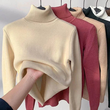 Women Elegant Thick Lined Warm SweaterIndulge in luxurious warmth with our Women Elegant Thick Lined Warm Sueter. Stay cozy and stylish with its elegant design and thick lining. Experience ultimate comfosweatersPlush Fashions ShopPlush Fashion ShopWomen Elegant Thick Lined Warm Sweater